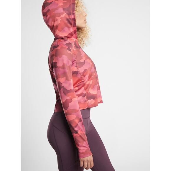 Athleta Pinnacle Hoodie in Mantra Camo Size Small - Picture 3 of 9